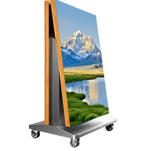 Indoor Foldable Single‑Sided GOB LED Display P1.538