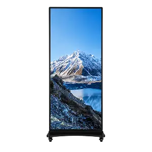 Indoor Tri‑Fold GOB LED Poster Screen P2.5
