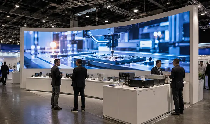 Creative Curved LED Wall Installations Mobile