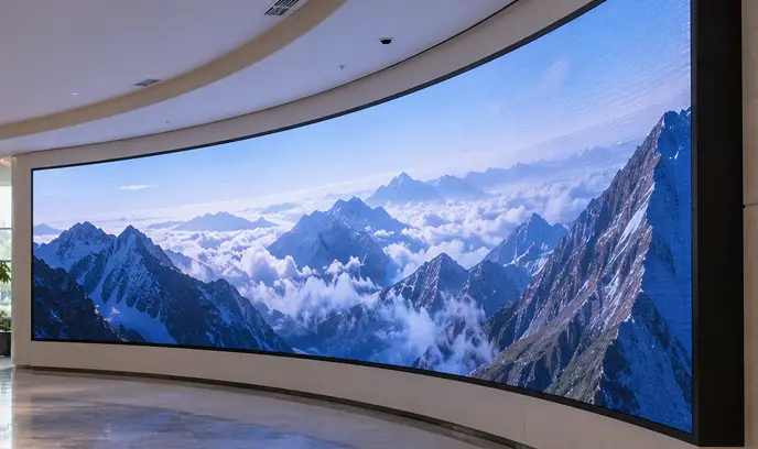 Cylinder & Ring-Shaped LED Screens Mobile