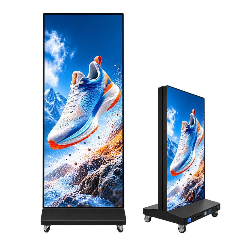 High-Impact Floor Standing Advertising Display Design
