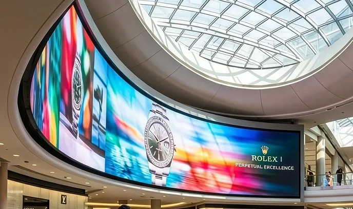 Indoor Shopping Mall Advertising Display Mobile