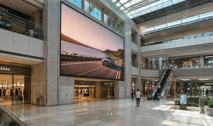 Premium Indoor SMD Full Color LED Display P1.25 Applications Shopping Mall Pad