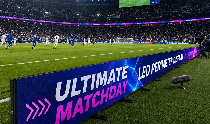 Sports Stadium Perimeter Advertising Screens Mobile