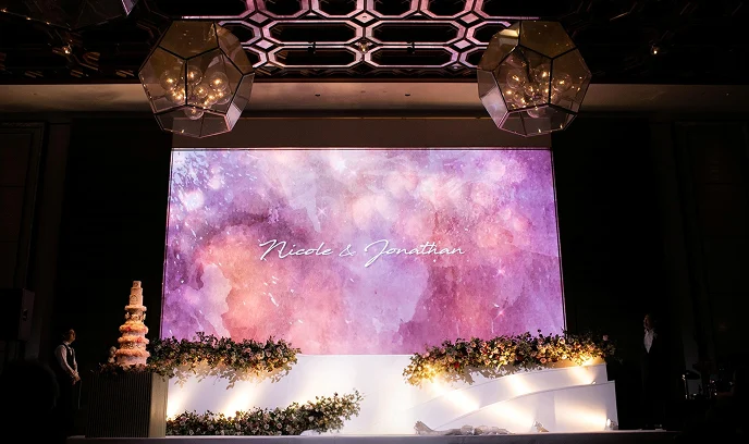 Wedding & Celebration Stage LED Screens Mobile